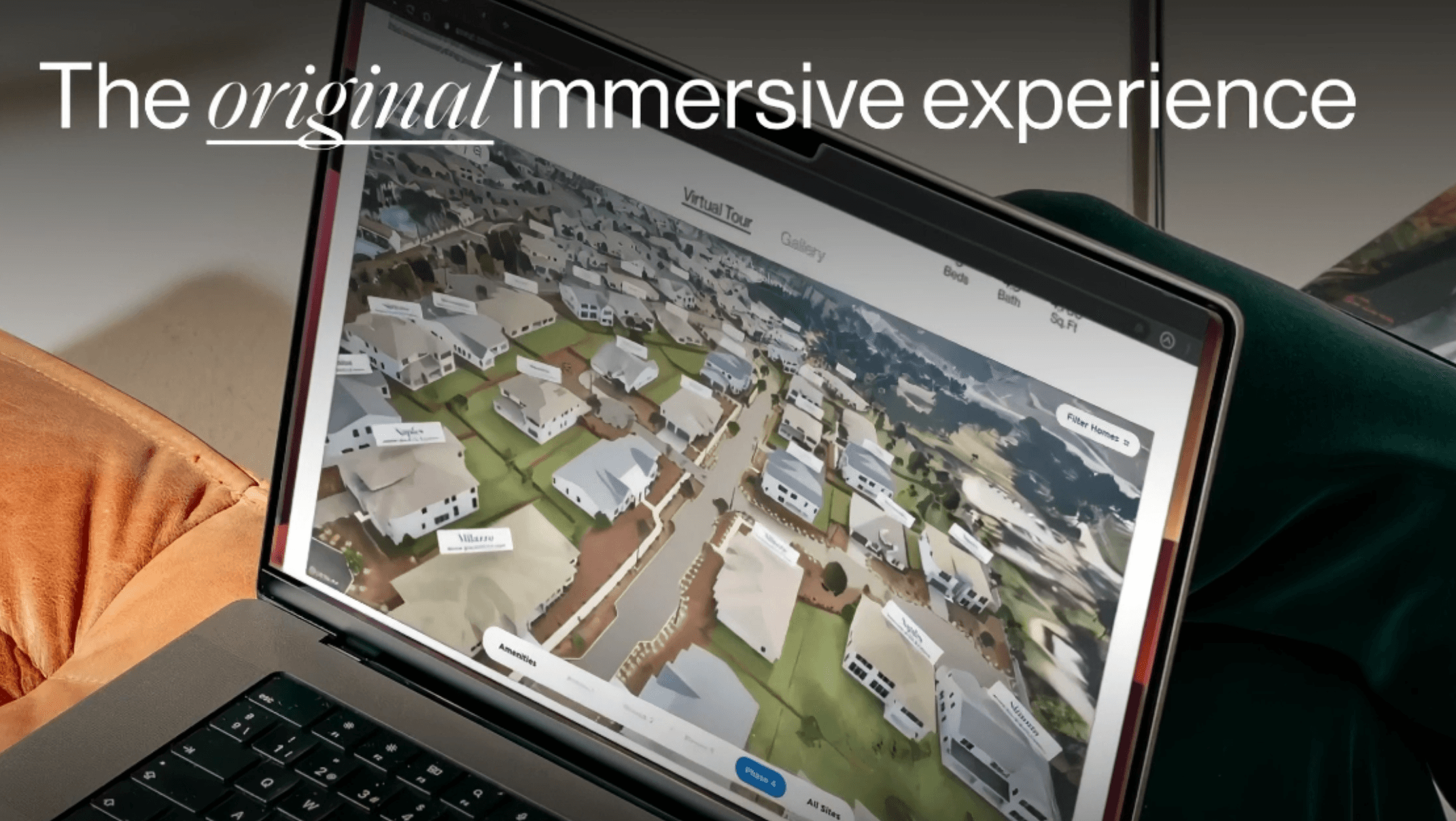 AIREAL augmented reality UI preview
